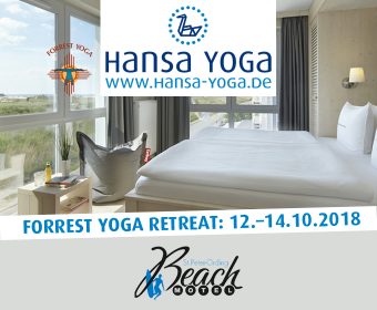 Forrest Yoga Retreat Yogareise Beach Motel St. Peter-Ording Nordsee Yogaretreat Retreat Oktober 2018